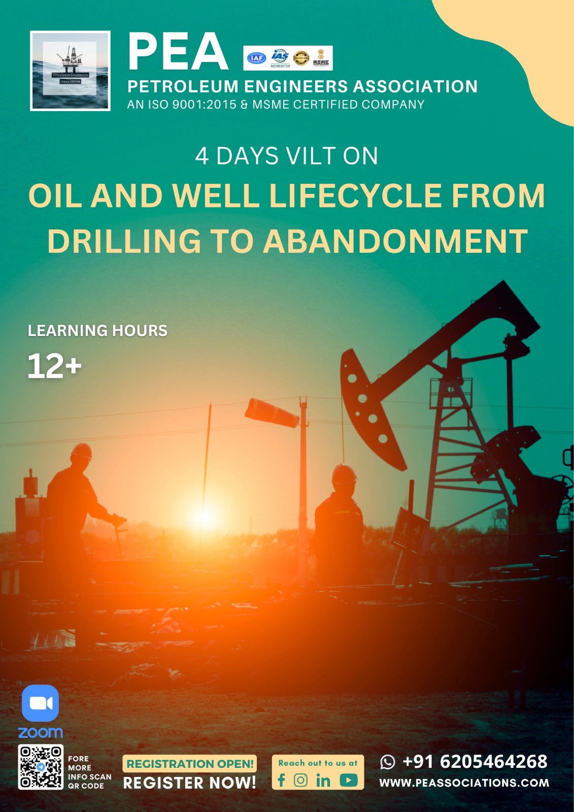 Petroleum Engineers Association Course List